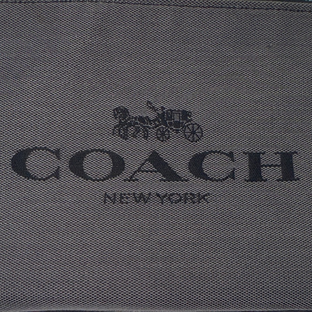 Coach 1941 Charcoal Twist lock Clutch / Pouch - Picture 10 of 11